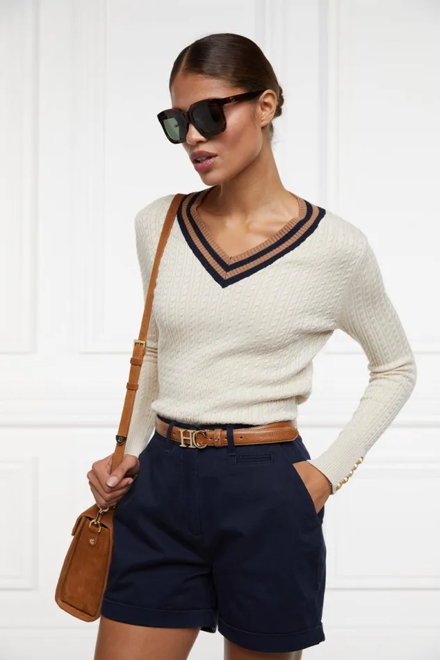 Women Arnesby Chino Short Ink Navy Holland Cooper Shorts