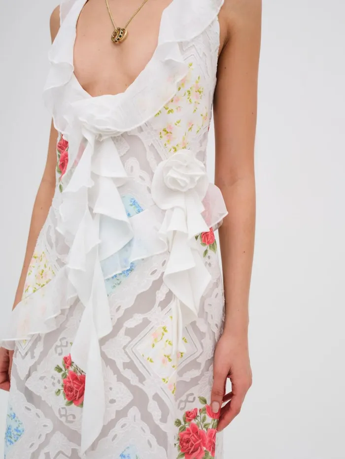 Women Aviana Maxi Dress White For Love and Lemons Dresses Women Aviana Maxi Dress White For Love and Lemons Dresses
