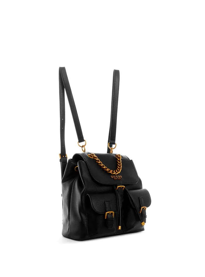 Women Backpacks GUESS Black No Limit Backpack Women Backpacks GUESS Black No Limit Backpack