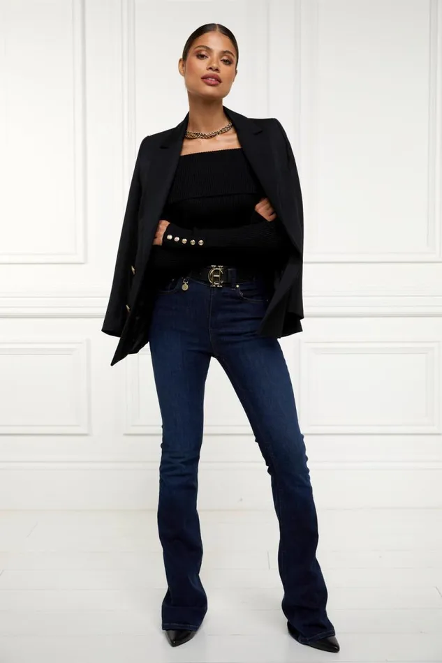Women Bardot Knit Black Holland Cooper Knitwear Women Bardot Knit Black Holland Cooper Knitwear