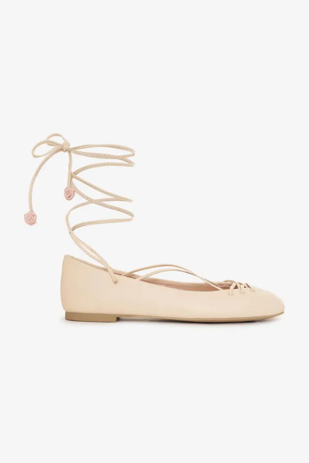 Women Beate Ballet Flats Pink For Love and Lemons Shoes