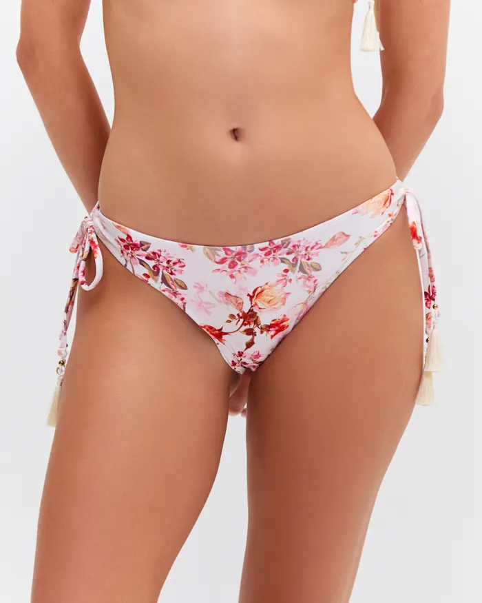 Women Bikinis PatBO Floral Haze String Bikini Bottom Vapor