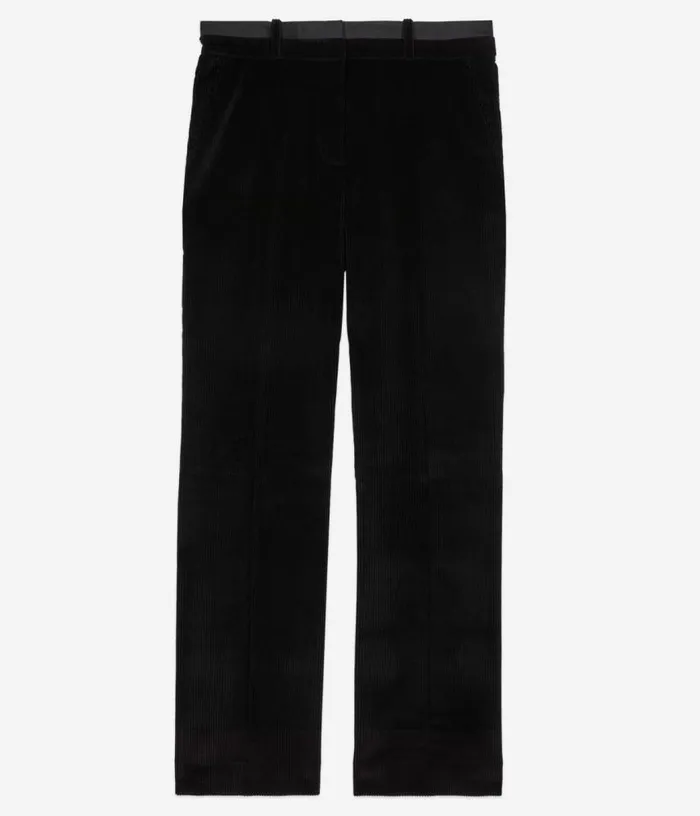 Women Black Corduroy Suit Trousers THE KOOPLES Blazers and Suits