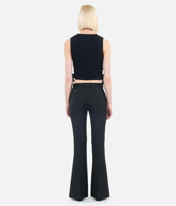 Women Black Waistcoat With Lacing THE KOOPLES Blazers and Suits