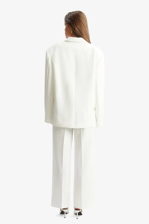 Women Blazers Bardot Halia Oversized Blazer In Orchid White Orchid White Women Blazers Bardot Halia Oversized Blazer In Orchid White Orchid White