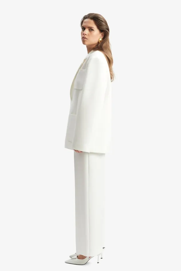 Women Blazers Bardot Halia Oversized Blazer In Orchid White Orchid White Women Blazers Bardot Halia Oversized Blazer In Orchid White Orchid White