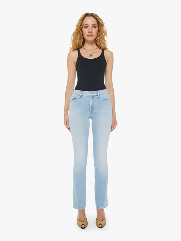 Women Bootcut Mother Denim The Insider Sneak Blue
