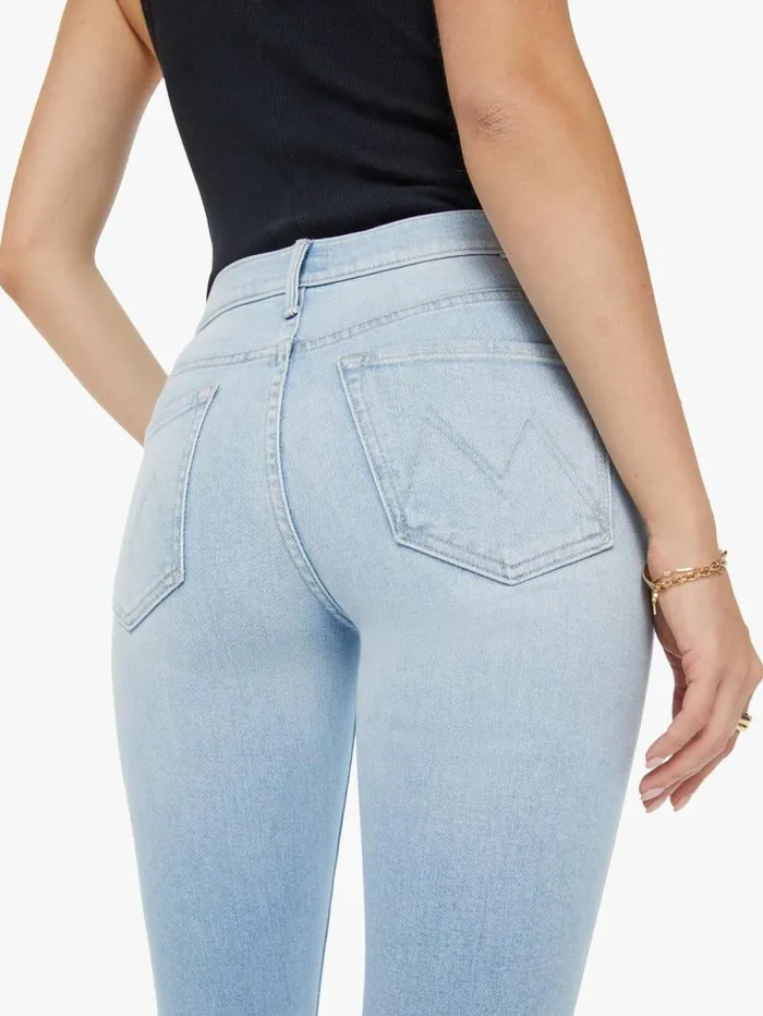Women Bootcut Mother Denim The Insider Sneak Blue