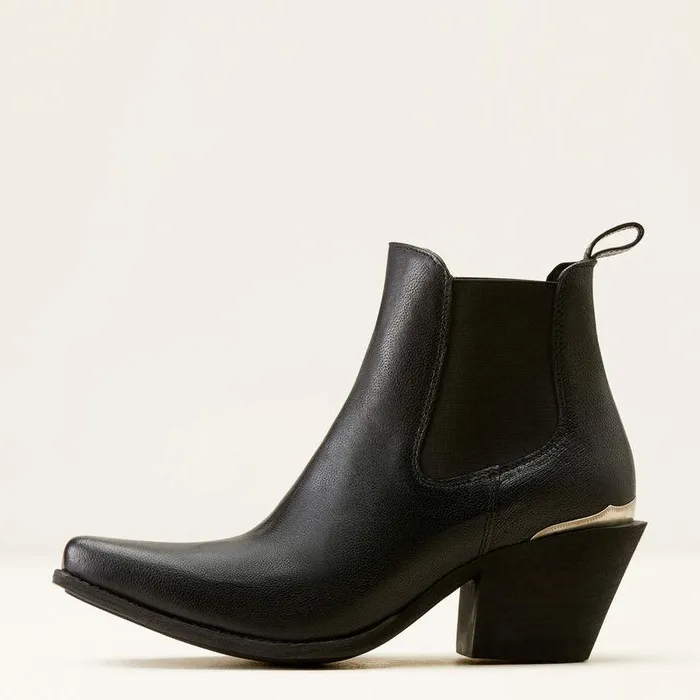 Women Booties Ariat Bradley Western Boot Bohemian Black Women Booties Ariat Bradley Western Boot Bohemian Black
