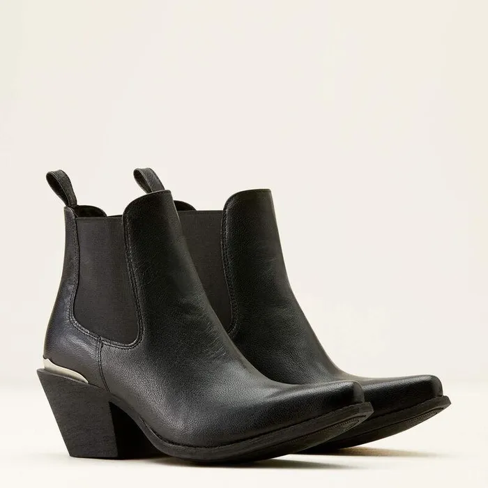 Women Booties Ariat Bradley Western Boot Bohemian Black Women Booties Ariat Bradley Western Boot Bohemian Black