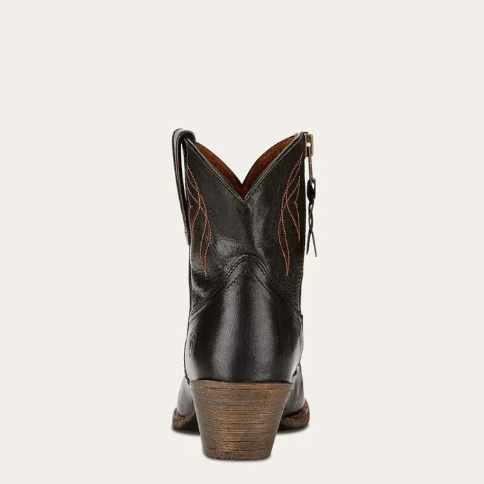 Women Booties Ariat Darlin Western Boot Old Black Women Booties Ariat Darlin Western Boot Old Black