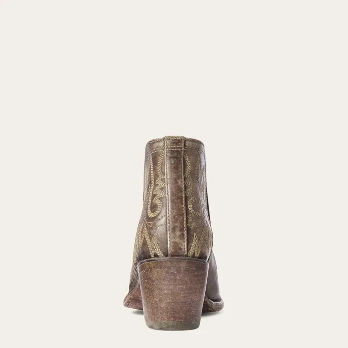 Women Booties Ariat Dixon Bootie Naturally Distressed Brown Women Booties Ariat Dixon Bootie Naturally Distressed Brown