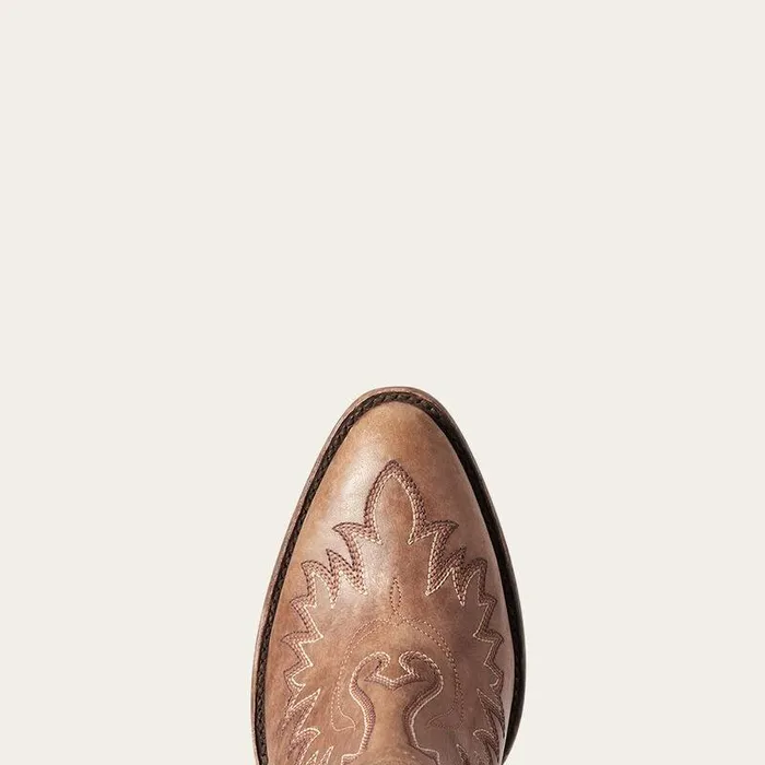 Women Booties Ariat Dixon R Toe Western Boot Naturally Distressed Brown Women Booties Ariat Dixon R Toe Western Boot Naturally Distressed Brown