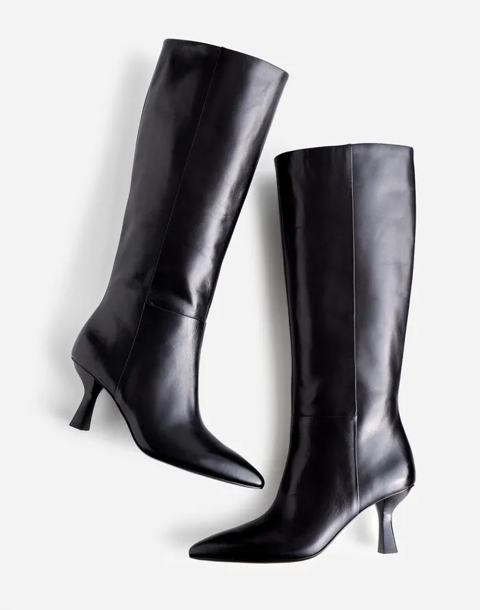 Women Boots Madewell The Justine Knee Boot True Black