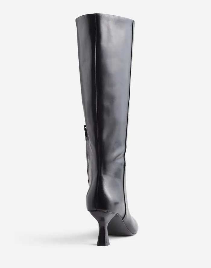Women Boots Madewell The Justine Knee Boot True Black