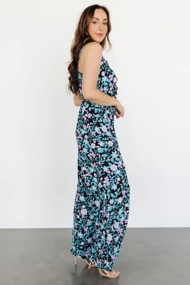 Women Brianna Tank Jumpsuit Black Multi Baltic Born Jumpsuits and Rompers
