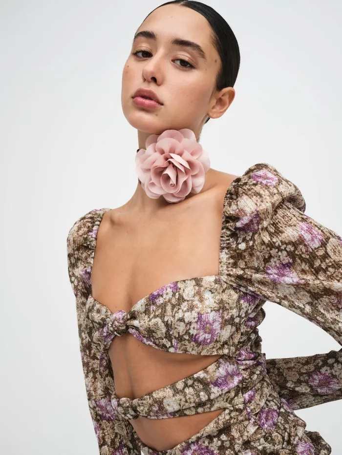 Women Camden Mini Dress Purple For Love and Lemons Dresses Women Camden Mini Dress Purple For Love and Lemons Dresses