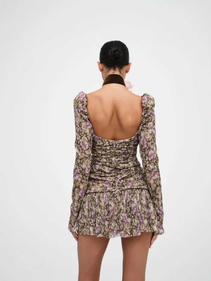 Women Camden Mini Dress Purple For Love and Lemons Dresses Women Camden Mini Dress Purple For Love and Lemons Dresses