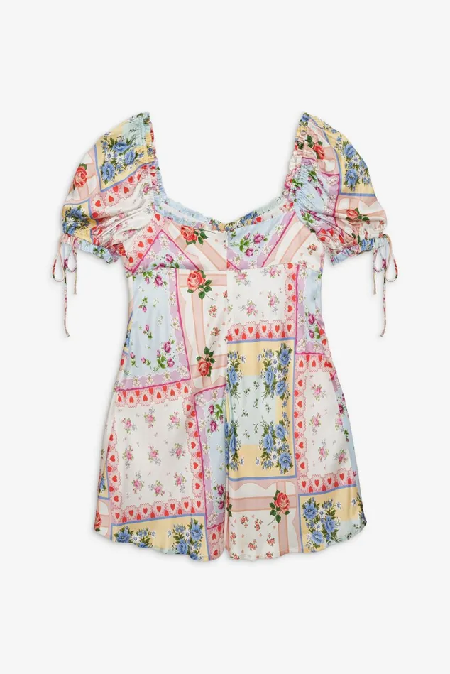 Women Cassandra Mini Dress Multi For Love and Lemons Dresses Women Cassandra Mini Dress Multi For Love and Lemons Dresses