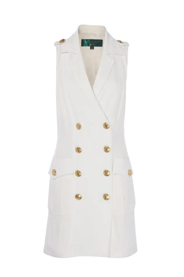 Women Chelsea Dress Oyster Linen Holland Cooper Dresses