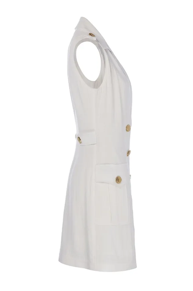 Women Chelsea Dress Oyster Linen Holland Cooper Dresses