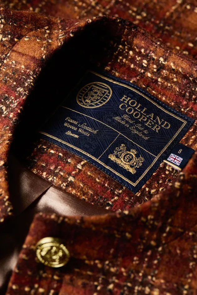 Women Chelsea Jacket Amber Tweed Holland Cooper Jackets
