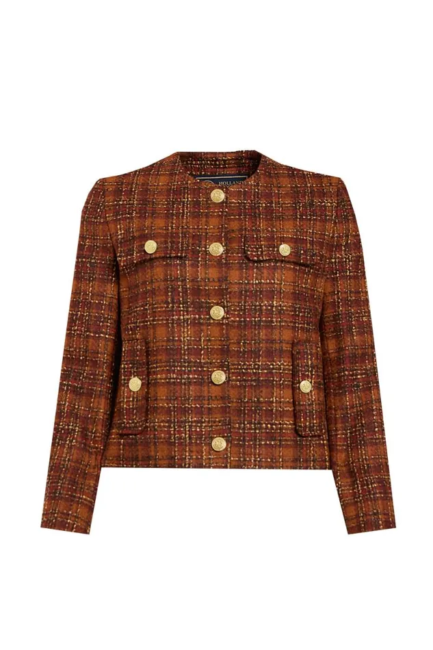 Women Chelsea Jacket Amber Tweed Holland Cooper Jackets