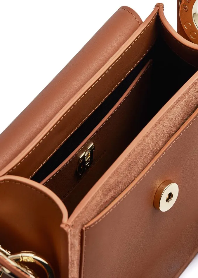 Women Chelsea Saddle Bag Tan Holland Cooper Bags