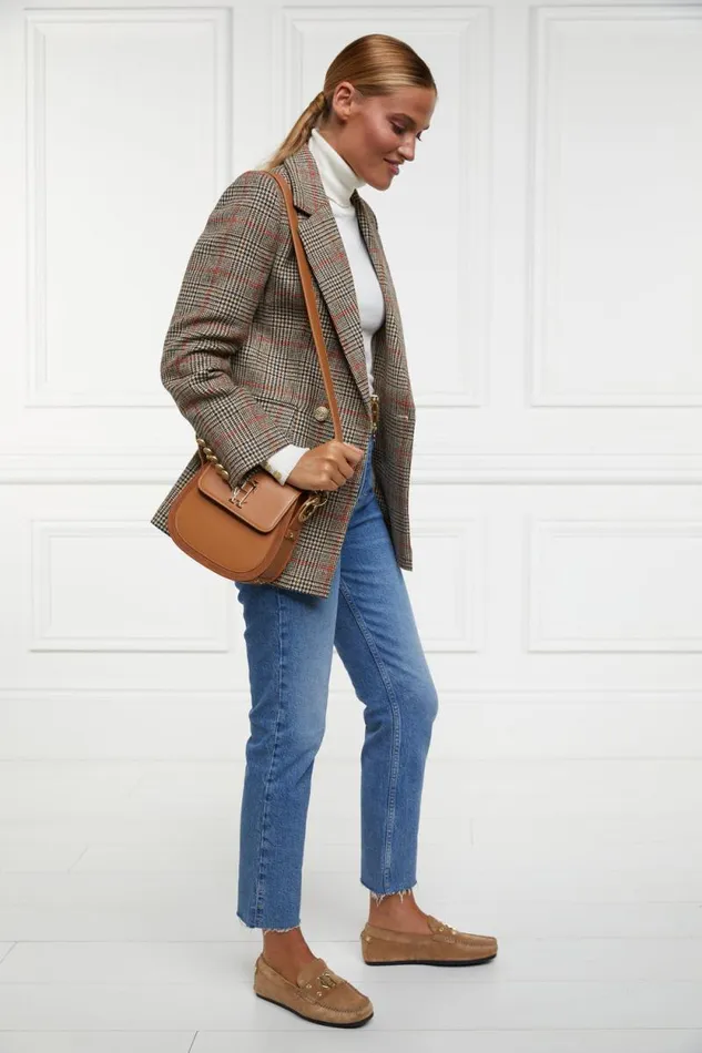Women Chelsea Saddle Bag Tan Holland Cooper Bags