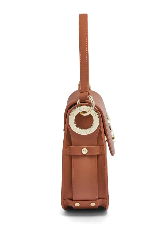 Women Chelsea Saddle Bag Tan Holland Cooper Bags