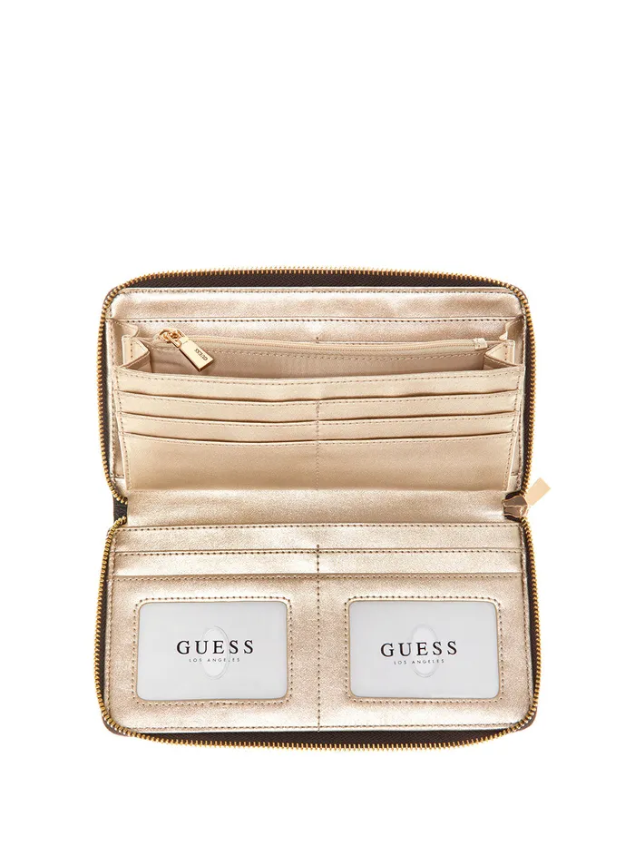 Women Clutches GUESS Ivory Triana Cheque Organiser Women Clutches GUESS Ivory Triana Cheque Organiser