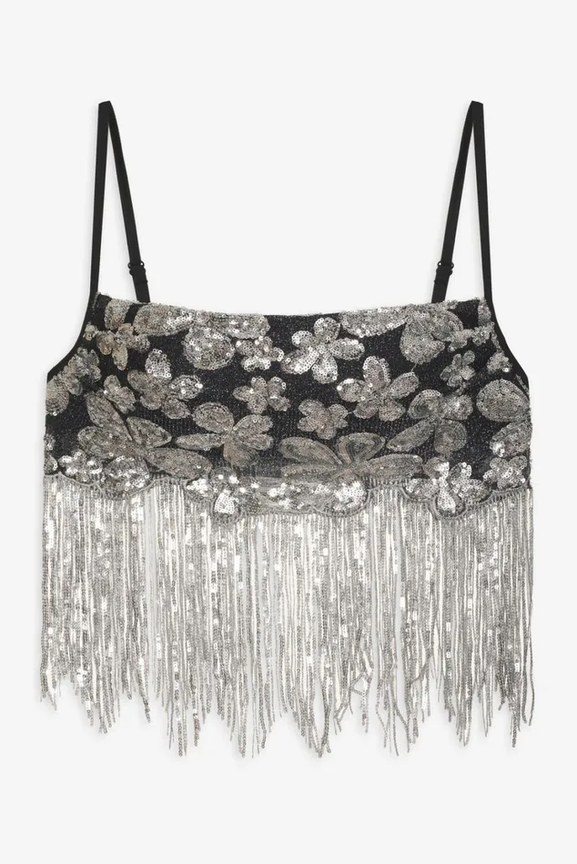 Women Colette Crop Top Black For Love and Lemons Tops Women Colette Crop Top Black For Love and Lemons Tops