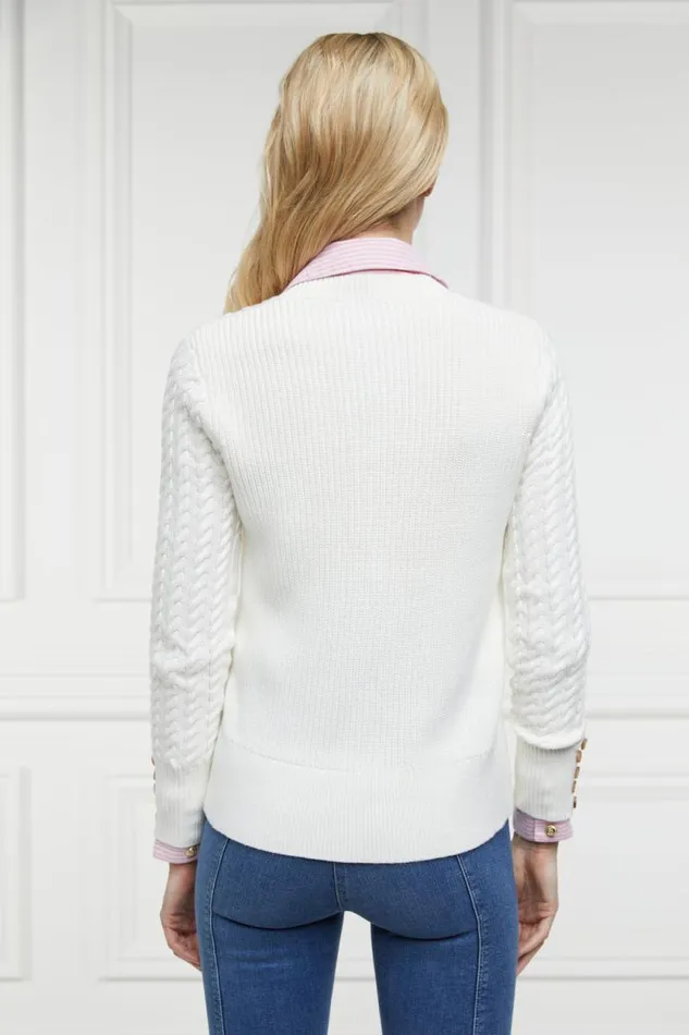 Women Cotswold Cardigan Natural Holland Cooper Knitwear Women Cotswold Cardigan Natural Holland Cooper Knitwear