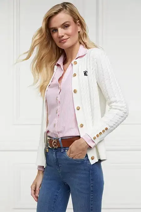 Women Cotswold Cardigan Natural Holland Cooper Knitwear Women Cotswold Cardigan Natural Holland Cooper Knitwear