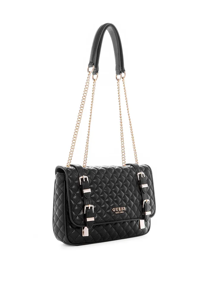 Women Crossbody GUESS Black Adam Crossbody Bag