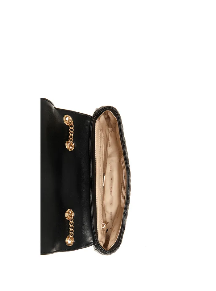 Women Crossbody GUESS Black Adam Crossbody Bag