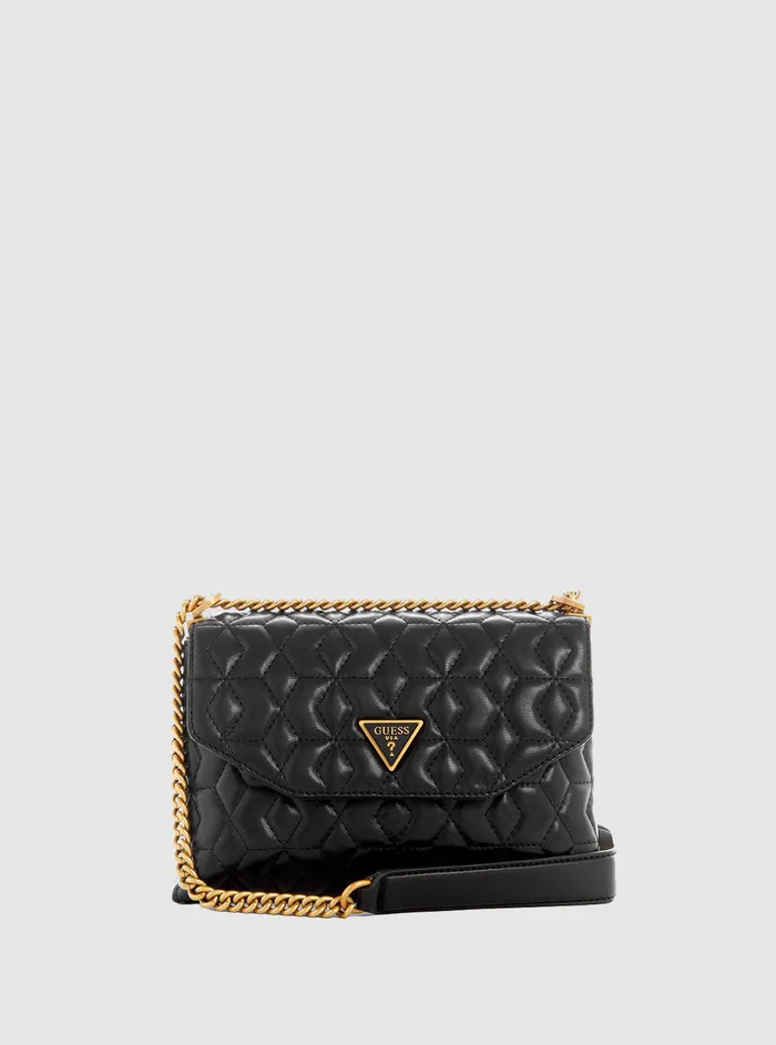Women Crossbody GUESS Black Elenia Crossbody Bag Women Crossbody GUESS Black Elenia Crossbody Bag