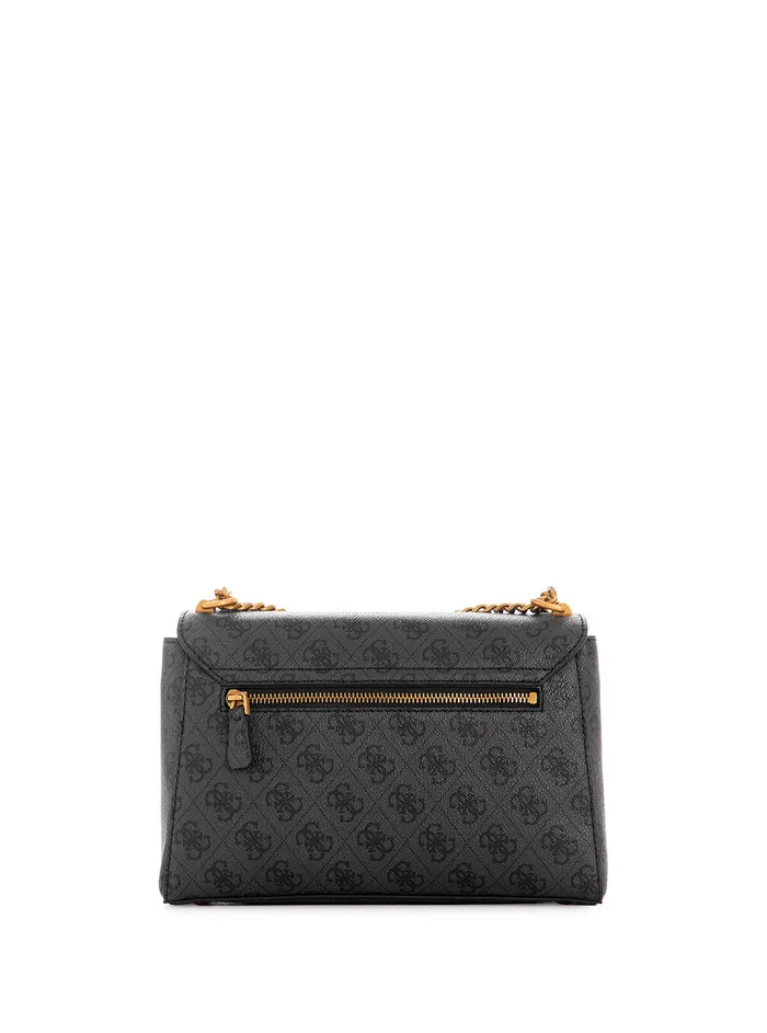 Women Crossbody GUESS Coal Logo Aieta Convertible Crossbody Bag