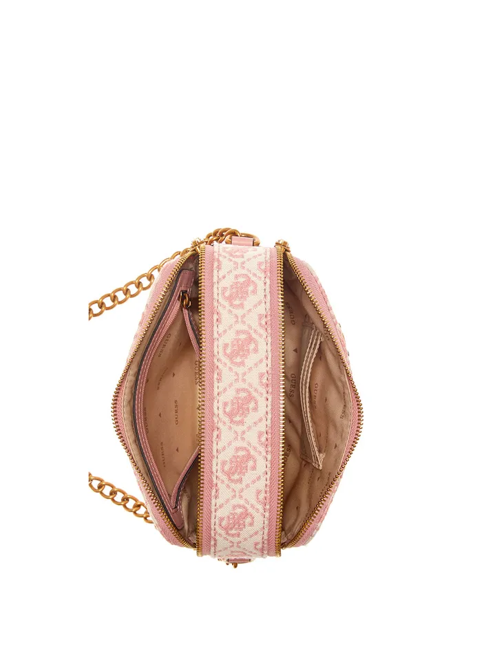 Women Crossbody GUESS Salmon Logo Izzy Crossbody Camera Bag Women Crossbody GUESS Salmon Logo Izzy Crossbody Camera Bag
