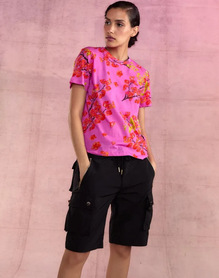 Women Cynthia Rowley Bottoms Cargo Board Shorts Black
