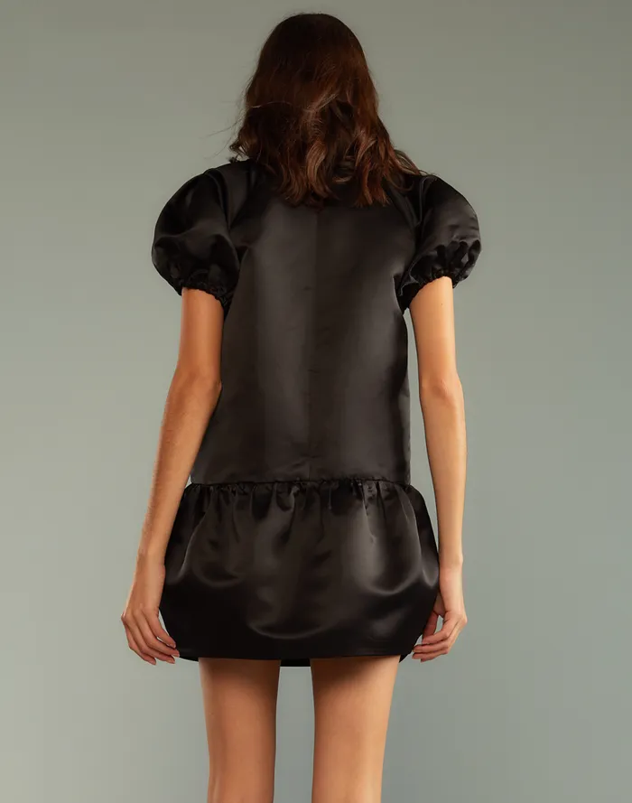 Women Cynthia Rowley Dresses Luna Dress Black Women Cynthia Rowley Dresses Luna Dress Black