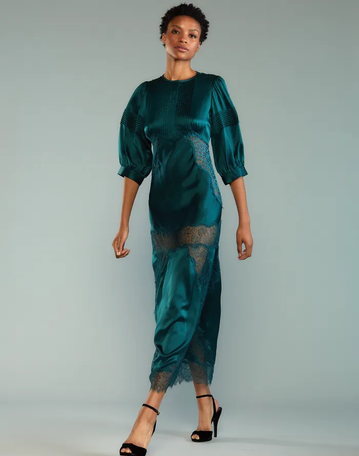 Women Cynthia Rowley Dresses Lure Lace Dress Blue