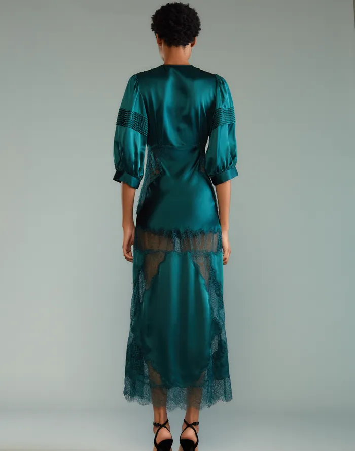Women Cynthia Rowley Dresses Lure Lace Dress Blue