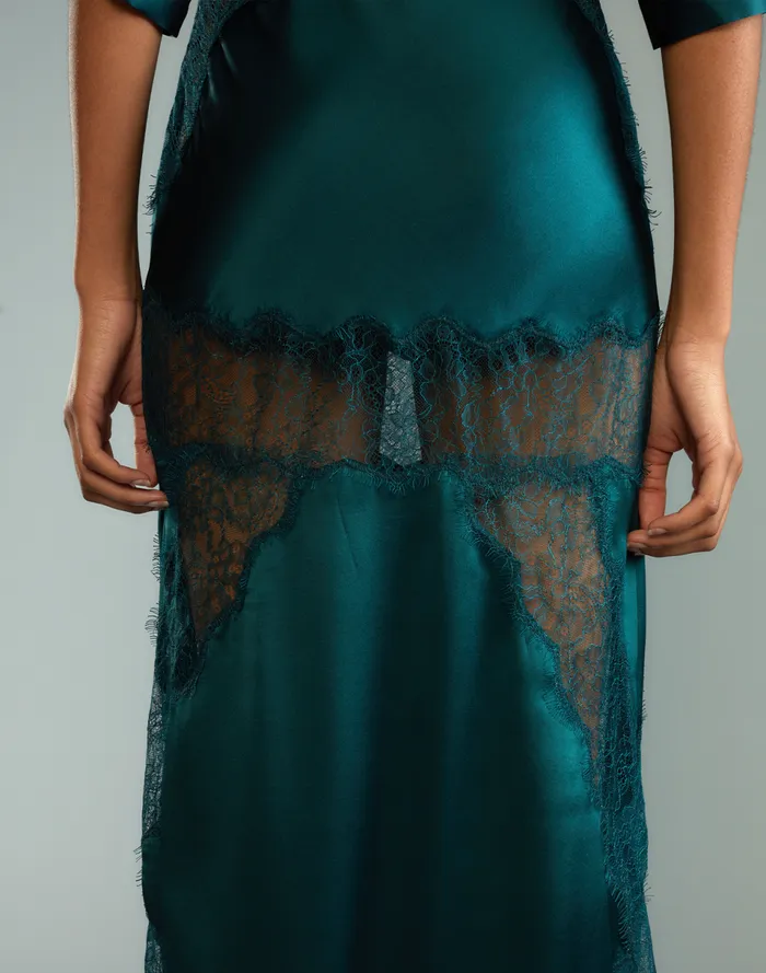 Women Cynthia Rowley Dresses Lure Lace Dress Blue