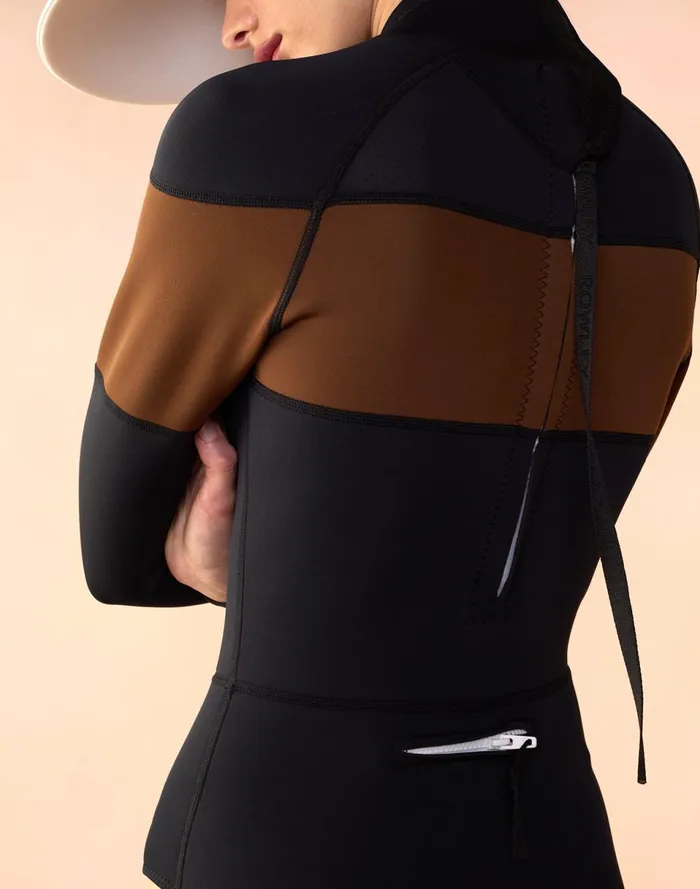 Women Cynthia Rowley Swim Colorblock Wetsuit Blkbr Women Cynthia Rowley Swim Colorblock Wetsuit Blkbr