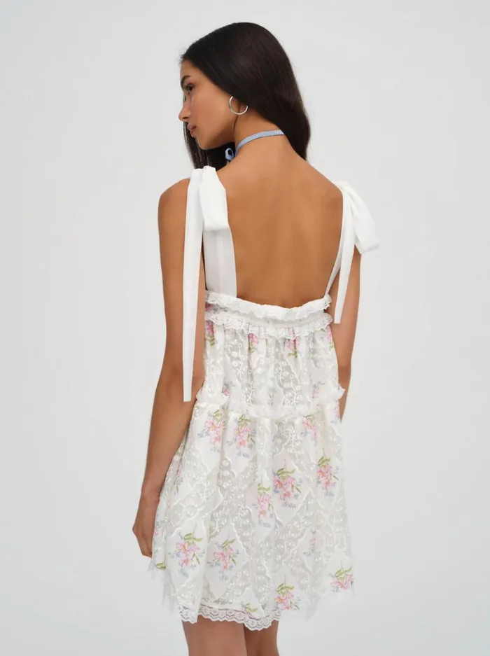 Women Dakota Mini Dress White For Love and Lemons Dresses Women Dakota Mini Dress White For Love and Lemons Dresses