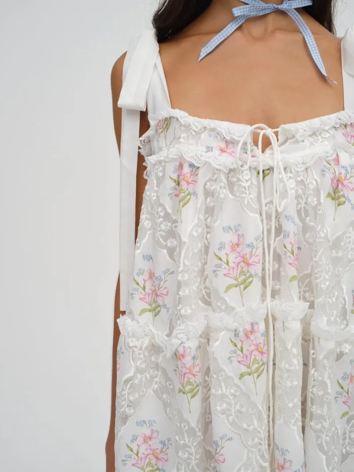 Women Dakota Mini Dress White For Love and Lemons Dresses Women Dakota Mini Dress White For Love and Lemons Dresses