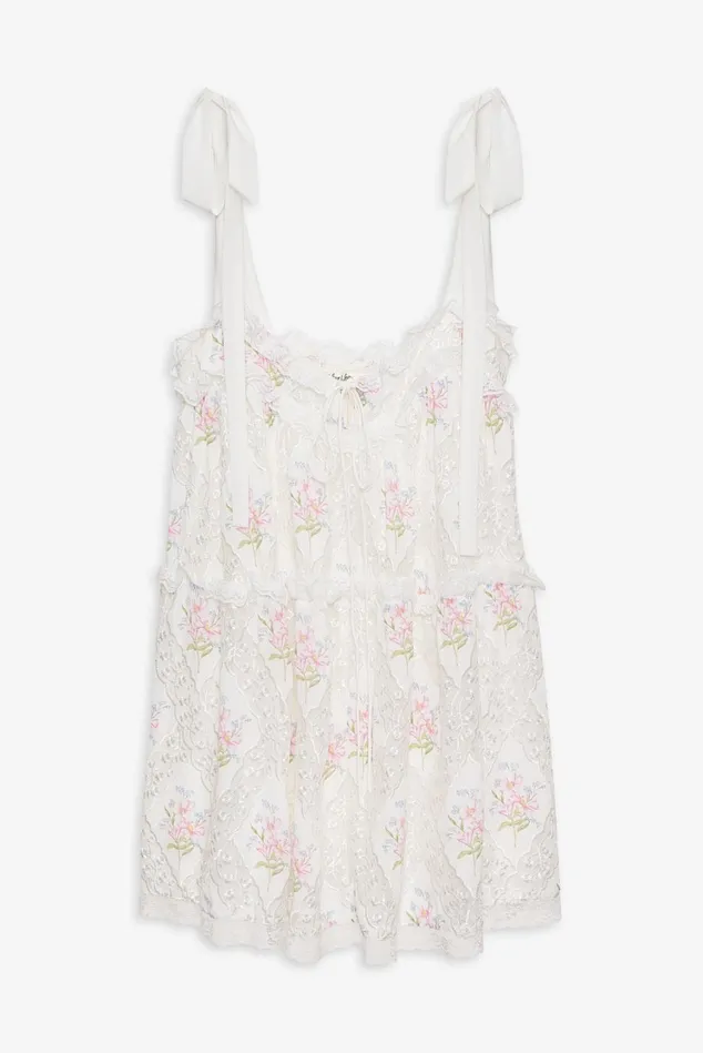Women Dakota Mini Dress White For Love and Lemons Dresses Women Dakota Mini Dress White For Love and Lemons Dresses