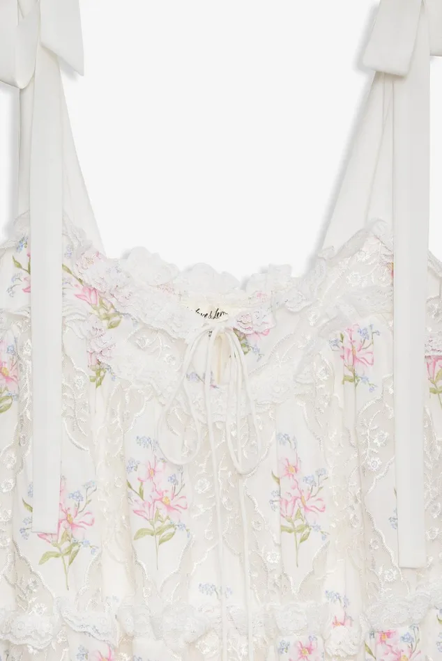 Women Dakota Mini Dress White For Love and Lemons Dresses Women Dakota Mini Dress White For Love and Lemons Dresses