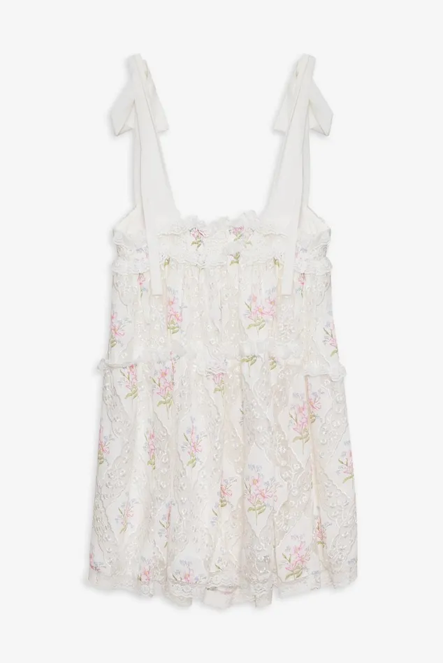 Women Dakota Mini Dress White For Love and Lemons Dresses Women Dakota Mini Dress White For Love and Lemons Dresses